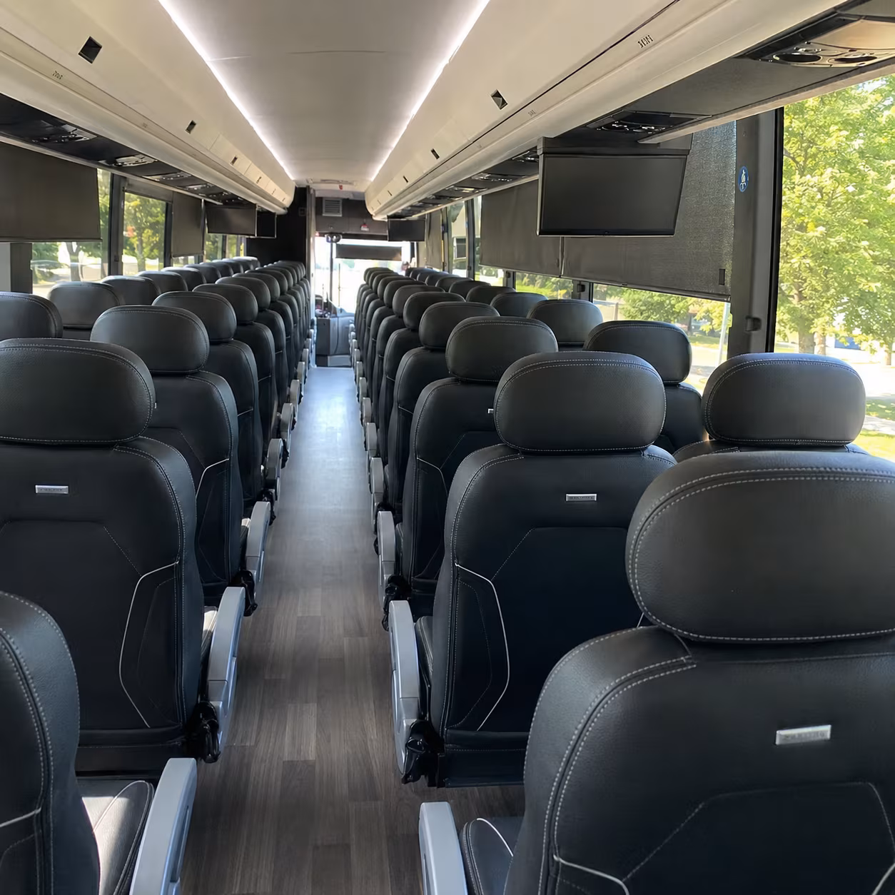 desoto charter bus rental inside