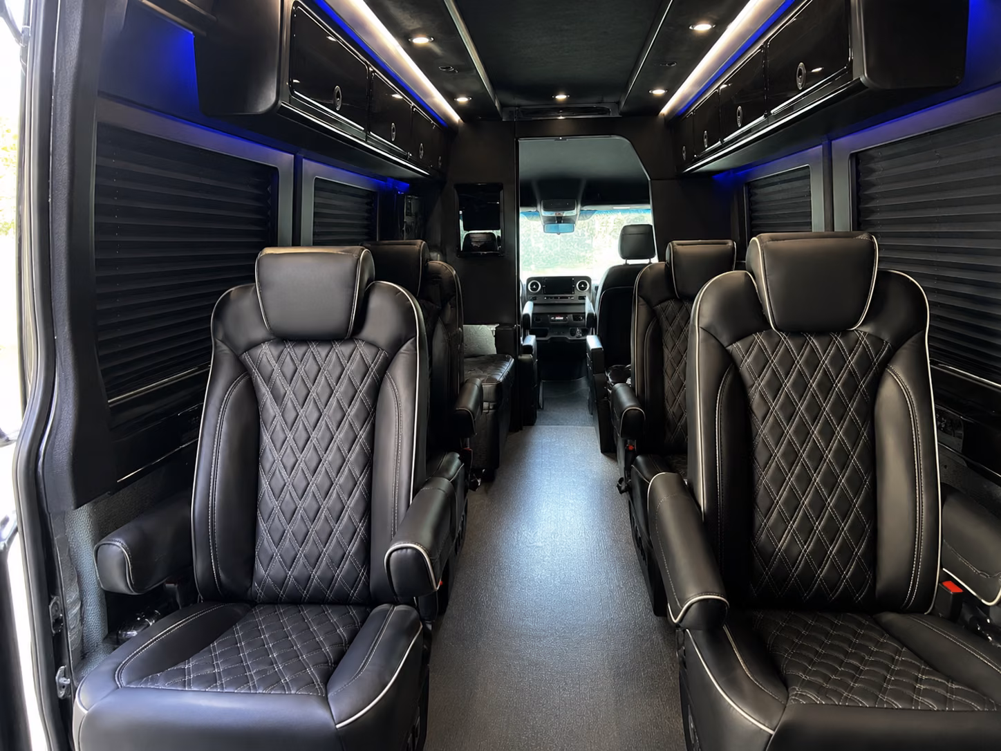 desoto wedding transportation onboard seating