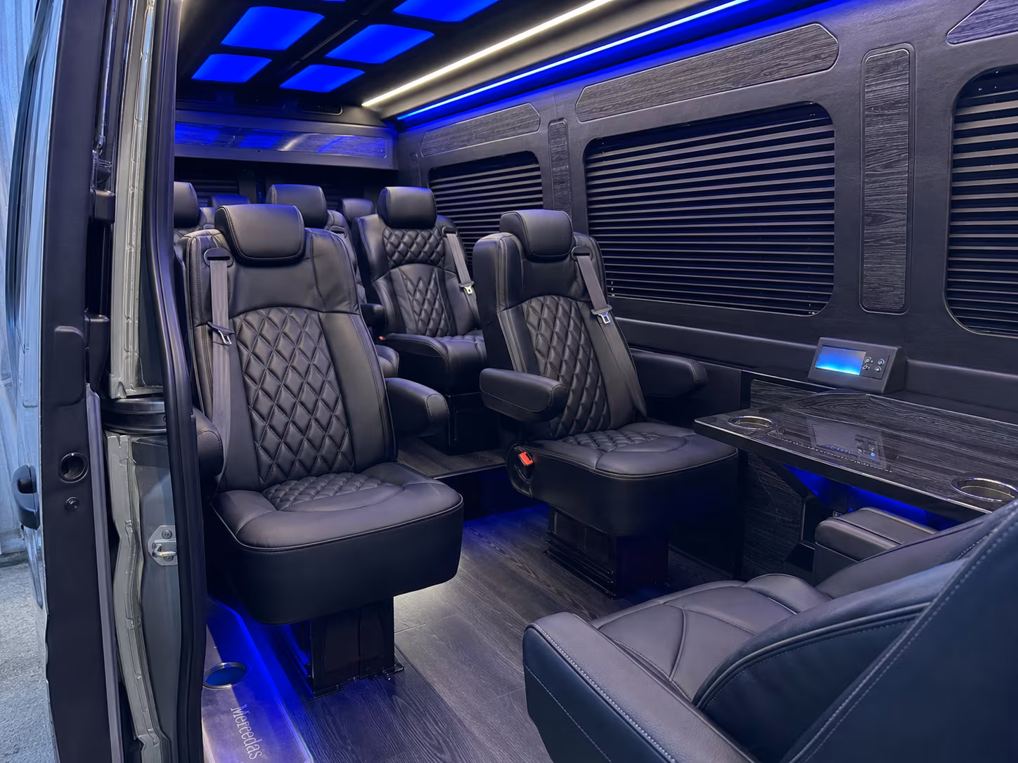 sprinter van transportation for groups and events across desoto
